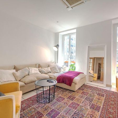 Lovely Large Familial Apartment In Central Nice, Ten Minutes Walk To The Beach! Exteriér fotografie